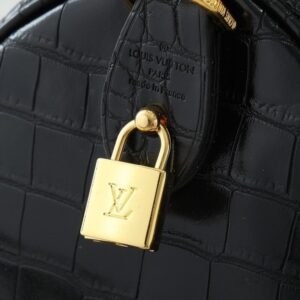 【AT11063】高級クロコ型押し牛革ハンドバッグ - Elegant Croco Leather Handbag | Louis Vuitton Paris