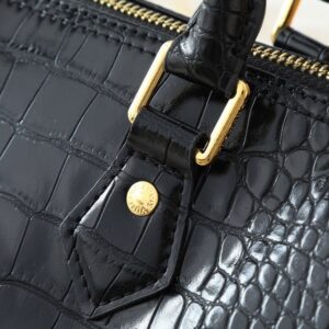 【AT11063】高級クロコ型押し牛革ハンドバッグ - Elegant Croco Leather Handbag | Louis Vuitton Paris