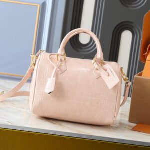 【AT11066】ルイ・ヴィトン モノグラムエンボス加工 クロコダイル柄 牛革 ハンドバッグ 25cm | Louis Vuitton