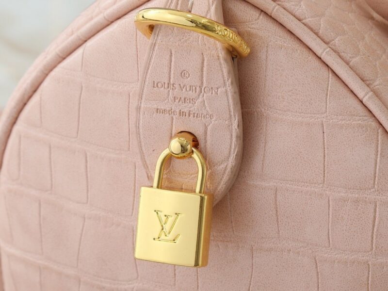 【AT11066】ルイ・ヴィトン モノグラムエンボス加工 クロコダイル柄 牛革 ハンドバッグ 25cm | Louis Vuitton