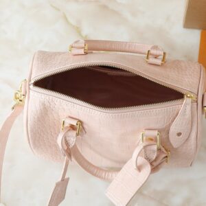 【AT11066】ルイ・ヴィトン モノグラムエンボス加工 クロコダイル柄 牛革 ハンドバッグ 25cm | Louis Vuitton
