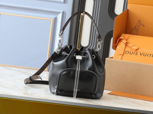 【AT11068】ルイ・ヴィトン LV Vibe シリーズ Noé バケツバッグ - ロックスタイルの羊革バッグ | Louis Vuitton