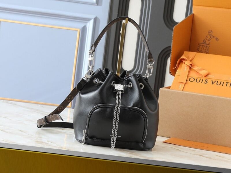 【AT11068】ルイ・ヴィトン LV Vibe シリーズ Noé バケツバッグ - ロックスタイルの羊革バッグ | Louis Vuitton