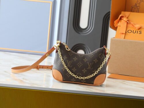 【AT11069】ルイ・ヴィトンのモノグラムキャンバス素材 ナノ・ブローニュハンドバッグ | Louis Vuitton Paris