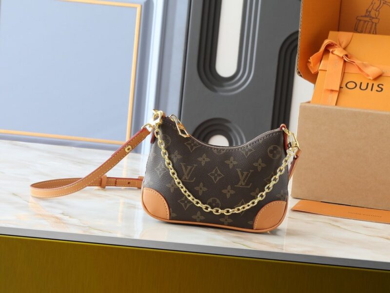 【AT11069】ルイ・ヴィトンのモノグラムキャンバス素材 ナノ・ブローニュハンドバッグ | Louis Vuitton Paris