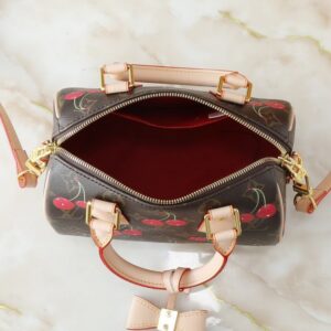 【AT11070】ルイ・ヴィトン × 村上隆コラボ Speedy Bandoulière チェリーハンドバッグ | Louis Vuitton Malletier