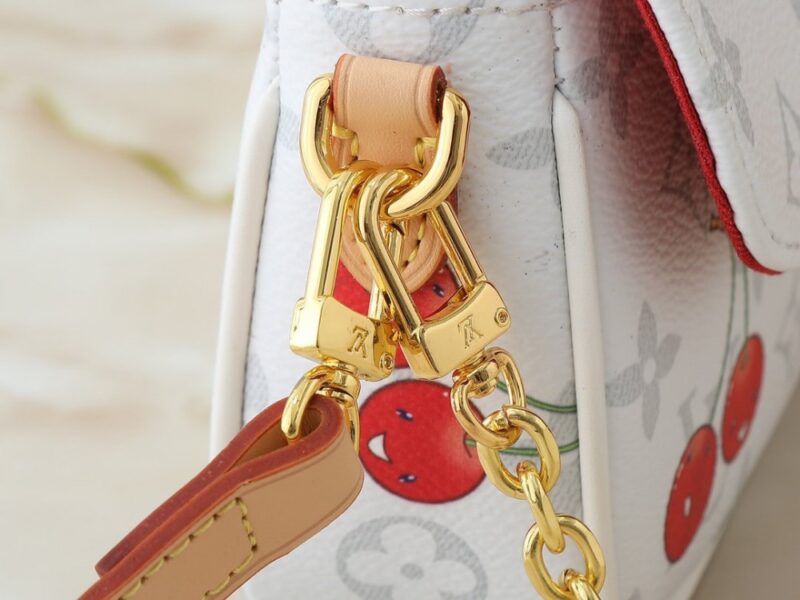 【AT11072】ルイ・ヴィトン チェリーチェーンバッグ | チェリー柄エレガントなレザーバッグ | Louis Vuitton