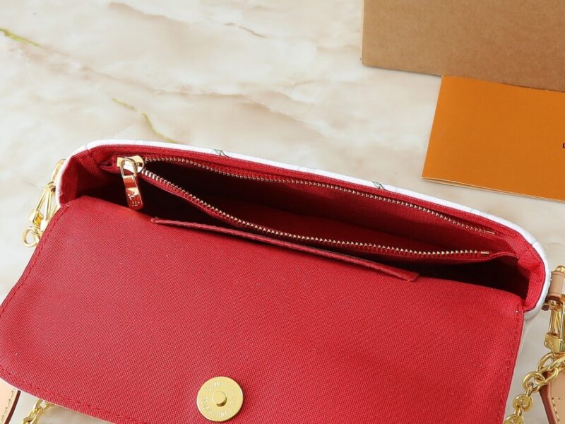 【AT11072】ルイ・ヴィトン チェリーチェーンバッグ | チェリー柄エレガントなレザーバッグ | Louis Vuitton