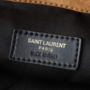 【AT11073】サンローランのスエードショッピングバッグ： クラシックなエレガンスと柔らかな質感を融合 | Saint Laurent Paris