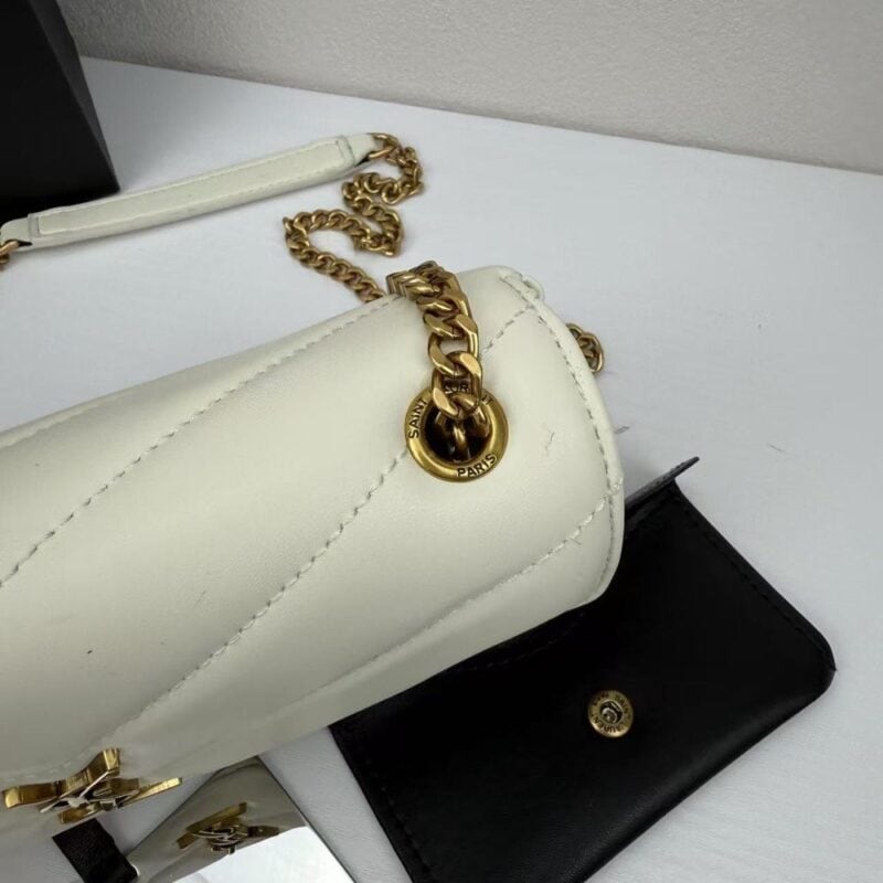 【AT11079】サンローラン ミニLOULOUラムスキンチェーンバッグ | YSL