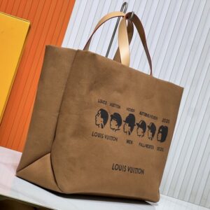 【AT11082】ルイ・ヴィトンの牛革ショッパーバッグ - 都市通勤とビジネスに最適なエレガントなアイテム | Louis Vuitton Malletier