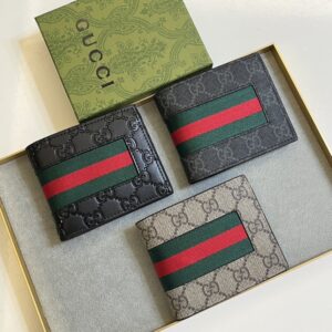 【AT11085】Gucci クラシックレザーウォレット、ファッション愛好家向けの贅沢なアイテム | Gucci Firenze