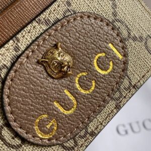 【AT11096】グッチのクラシックGGモノグラムプリントカードケース | Gucci
