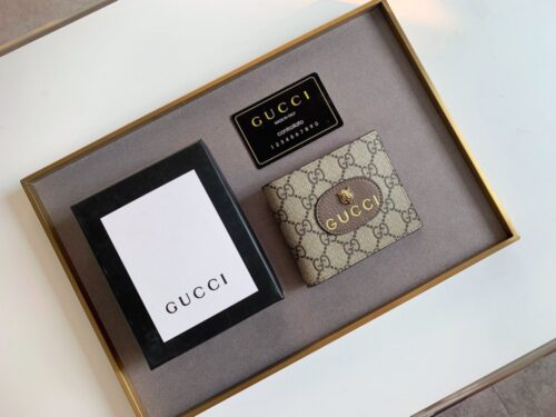 【AT11097】グッチ Gucchi クラシックGGモノグラムキャンバス折り財布 | Gucci Firenze