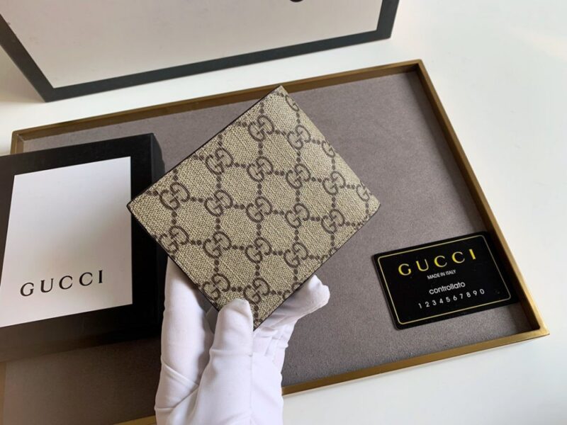 【AT11097】グッチ Gucchi クラシックGGモノグラムキャンバス折り財布 | Gucci Firenze