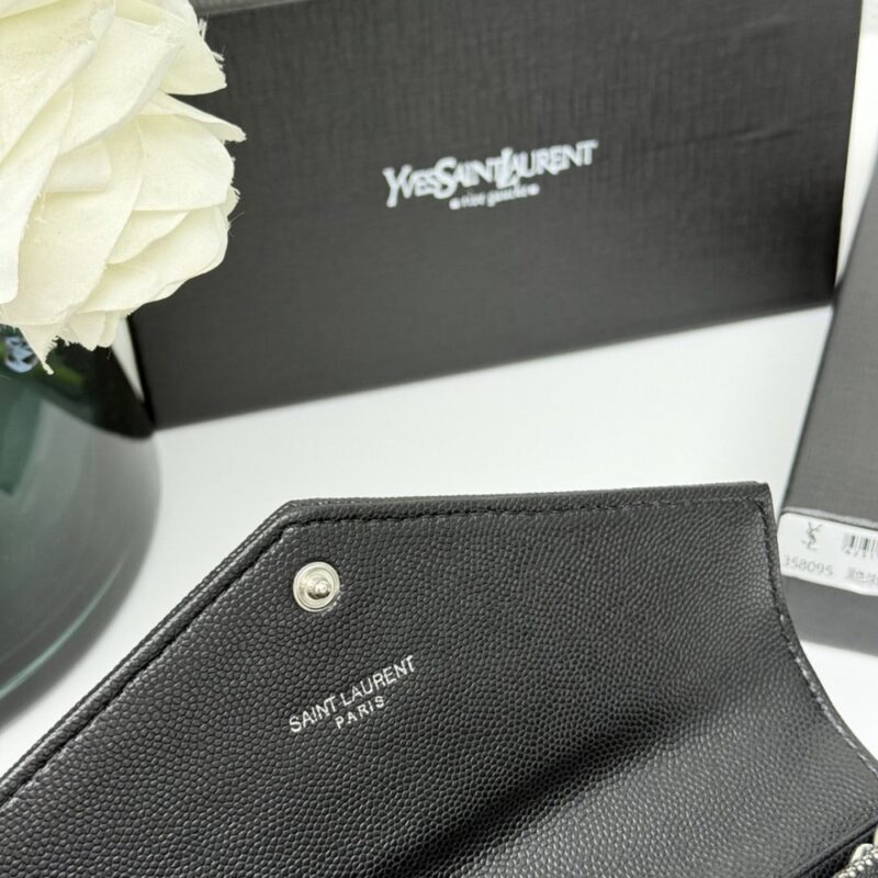 【AT11112】サンローラン YSL クラシックな高級ロングウォレット | Yves Saint Laurent