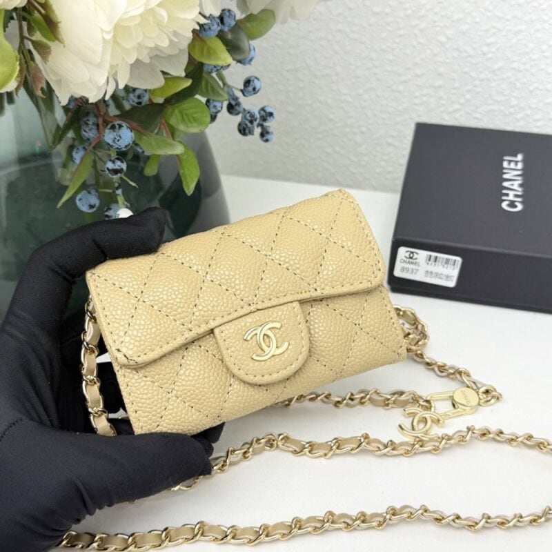 【AT11118】シャネル Chanel キャビアスキンチェーンバッグ | ダイヤ柄デザイン | 上質なラグジュアリーバッグ | Chanel