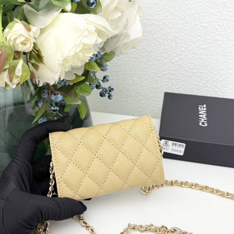 【AT11118】シャネル Chanel キャビアスキンチェーンバッグ | ダイヤ柄デザイン | 上質なラグジュアリーバッグ | Chanel