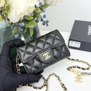 【AT11121】Chanelチェーンバッグ - エレガントなダイヤ柄デザイン、高級な羊皮素材、多機能設計、ファッショナブルな金属チェーン - ファッション必須アイテム | Chanel