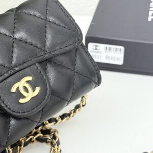【AT11121】Chanelチェーンバッグ - エレガントなダイヤ柄デザイン、高級な羊皮素材、多機能設計、ファッショナブルな金属チェーン - ファッション必須アイテム | Chanel
