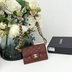 【AT11123】シャネル（Chanel）キャビアスキン小さなチェーンバッグ、フランスのエレガンスを際立たせる | Chanel Paris