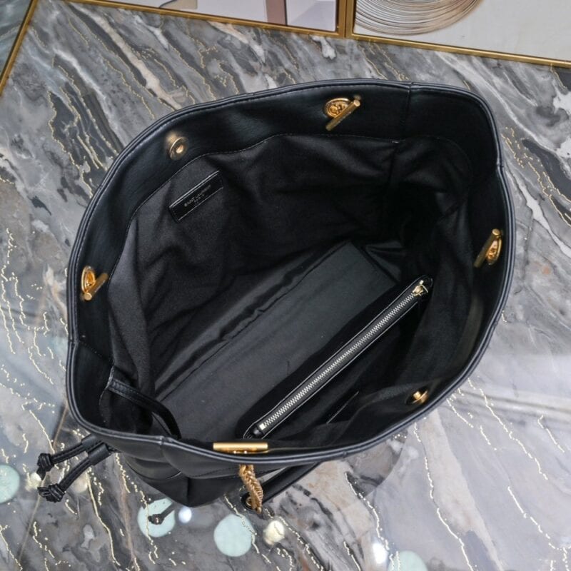 【AT11128】YSLクラッシックレザーハンドバッグ、ファッショナブルなスタイル演出 | Yves Saint Laurent