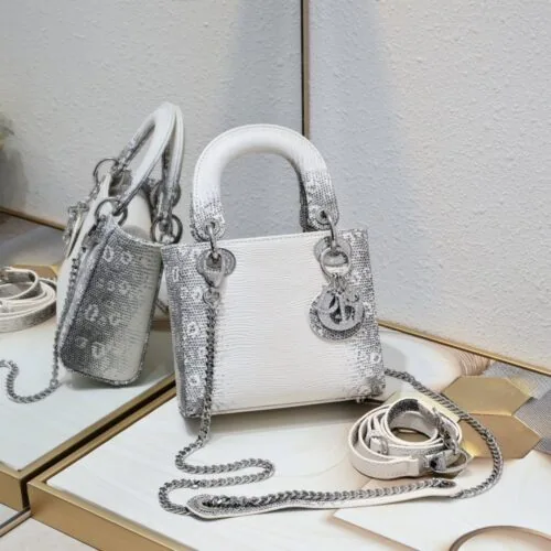 【AT11133】ディオール Ladyシリーズminiダイヤモンドハンドバッグ - エレガントでファッショナブル | Dior