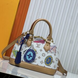 【AT11150】ルイ・ヴィトンのクラシックAlma BBハンドバッグ - エレガントなモノグラムキャンバス素材 | Louis Vuitton Malletier