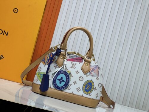 【AT11150】ルイ・ヴィトンのクラシックAlma BBハンドバッグ - エレガントなモノグラムキャンバス素材 | Louis Vuitton Malletier