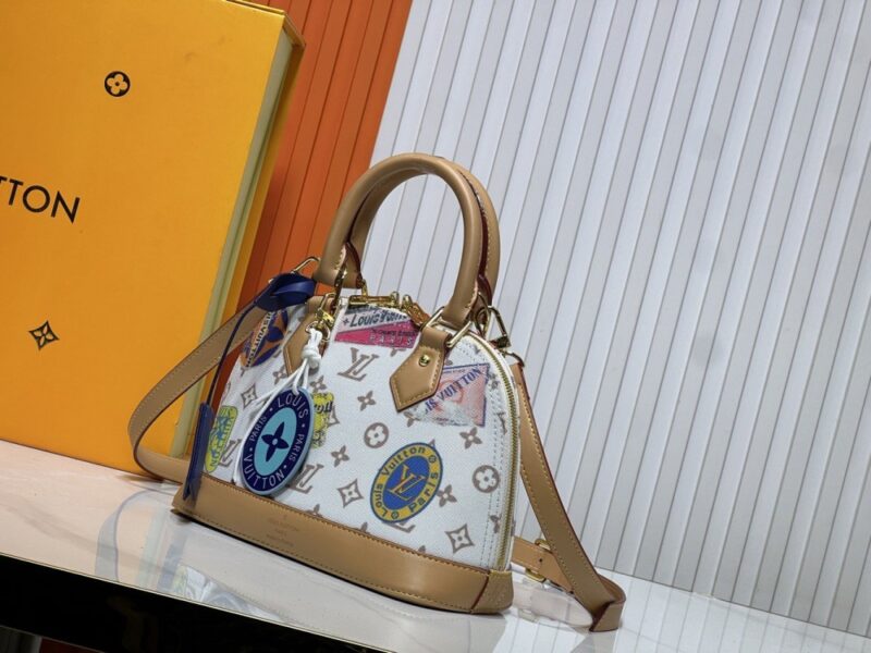 【AT11150】ルイ・ヴィトンのクラシックAlma BBハンドバッグ - エレガントなモノグラムキャンバス素材 | Louis Vuitton Malletier
