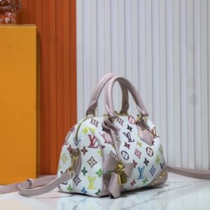 【AT11153】ルイ・ヴィトン ミニモノグラムSpeedy ハンドバッグ - ミニカラフル芸術美学 | Louis Vuitton
