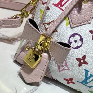 【AT11153】ルイ・ヴィトン ミニモノグラムSpeedy ハンドバッグ - ミニカラフル芸術美学 | Louis Vuitton