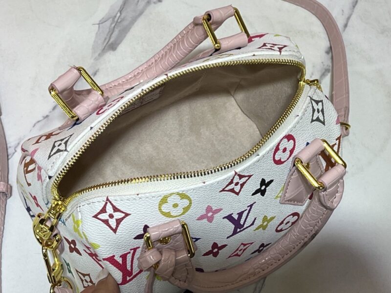 【AT11153】ルイ・ヴィトン ミニモノグラムSpeedy ハンドバッグ - ミニカラフル芸術美学 | Louis Vuitton