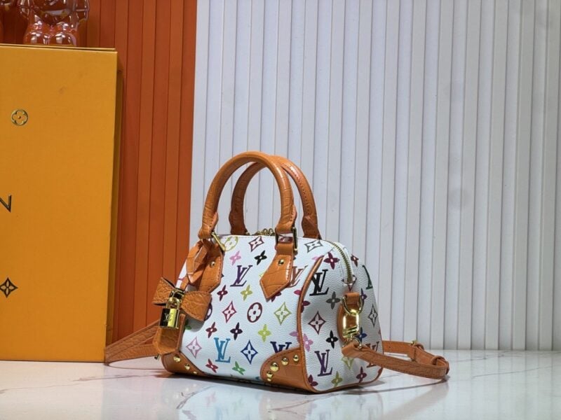 【AT11154】ルイヴィトン Speedy 20 レインボーモノグラムハンドバッグ 豪華なカラフルデザイン | Louis Vuitton