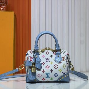 【AT11155】ルイ・ヴィトン Speedy レインボーハンドバッグ - 軽量でカラフルなファッションアートアイテム | Louis Vuitton Paris