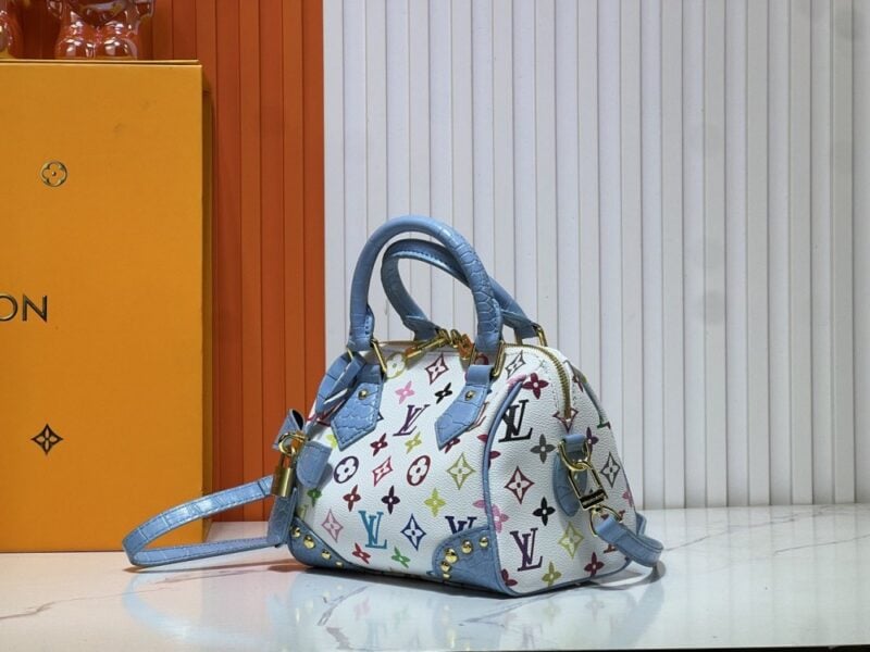 【AT11155】ルイ・ヴィトン Speedy レインボーハンドバッグ - 軽量でカラフルなファッションアートアイテム | Louis Vuitton Paris
