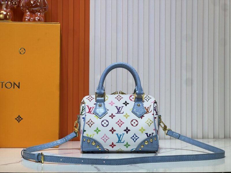 【AT11155】ルイ・ヴィトン Speedy レインボーハンドバッグ - 軽量でカラフルなファッションアートアイテム | Louis Vuitton Paris