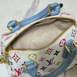 【AT11155】ルイ・ヴィトン Speedy レインボーハンドバッグ - 軽量でカラフルなファッションアートアイテム | Louis Vuitton Paris