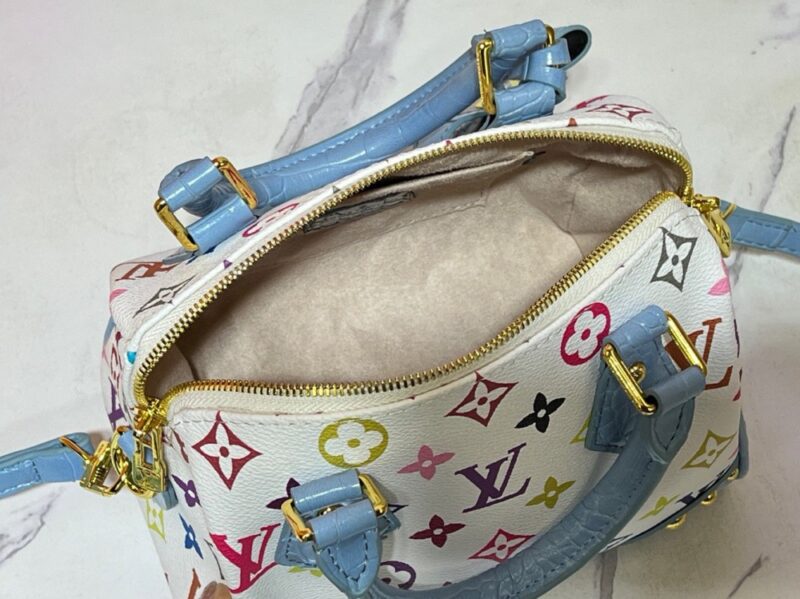 【AT11155】ルイ・ヴィトン Speedy レインボーハンドバッグ - 軽量でカラフルなファッションアートアイテム | Louis Vuitton Paris