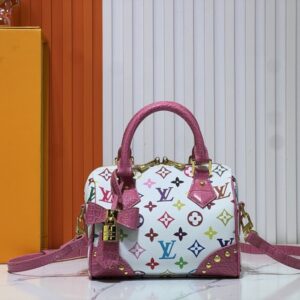 【AT11156】ルイ・ヴィトン レインボークラシックバッグ、カラフルなアート作品 | Louis Vuitton Malletier