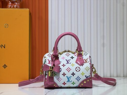 【AT11156】ルイ・ヴィトン レインボークラシックバッグ、カラフルなアート作品 | Louis Vuitton Malletier
