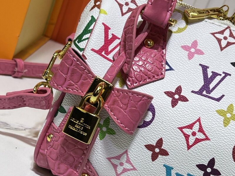 【AT11156】ルイ・ヴィトン レインボークラシックバッグ、カラフルなアート作品 | Louis Vuitton Malletier