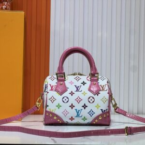 【AT11156】ルイ・ヴィトン レインボークラシックバッグ、カラフルなアート作品 | Louis Vuitton Malletier