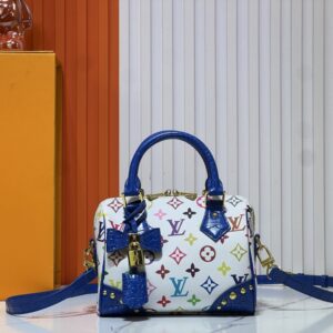 【AT11157】ルイ・ヴィトンの虹色モノグラムスピーディバッグ | LV