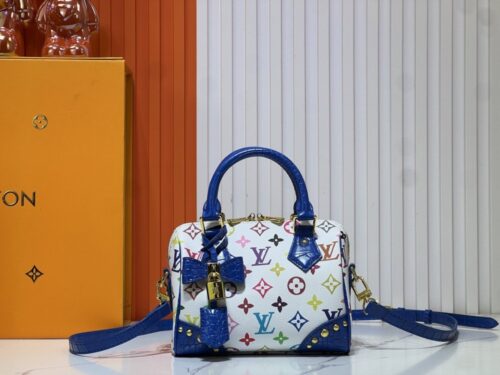 【AT11157】ルイ・ヴィトンの虹色モノグラムスピーディバッグ | LV