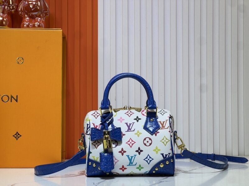 【AT11157】ルイ・ヴィトンの虹色モノグラムスピーディバッグ | LV