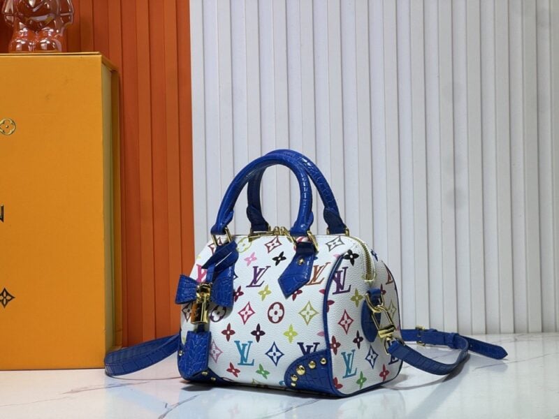 【AT11157】ルイ・ヴィトンの虹色モノグラムスピーディバッグ | LV