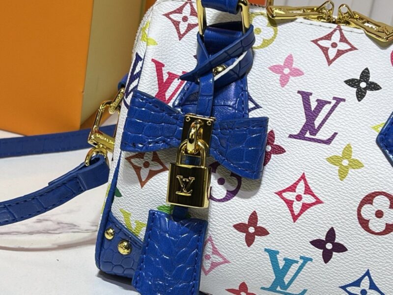【AT11157】ルイ・ヴィトンの虹色モノグラムスピーディバッグ | LV