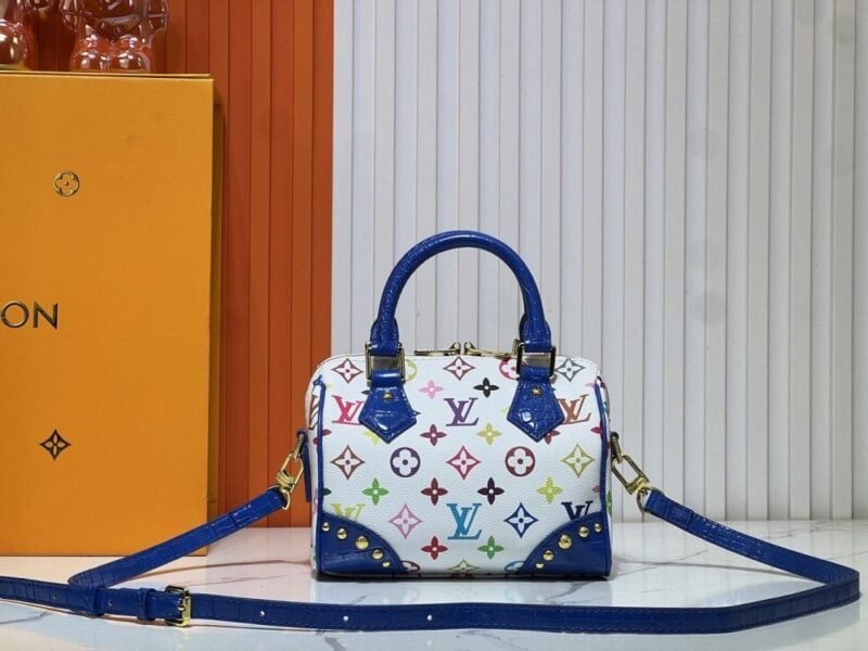 【AT11157】ルイ・ヴィトンの虹色モノグラムスピーディバッグ | LV