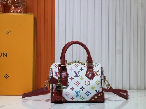 【AT11160】Louis Vuitton × 村上隆 レインボーSpeedyバッグ - アートとファッションの融合を体現 | Louis Vuitton Malletier